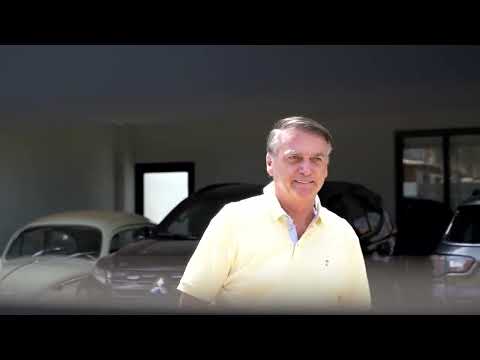 YouTube video thumbnail: Brazil's Bolsonaro to Start 27-Year Prison Sentence for Coup Plot