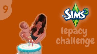 CRYING BABY SIMULATOR (and a birthday!) | Sims 3 Lepacy Challenge | Pt 9