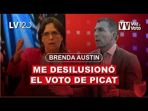 Brenda Austin: Me desilusionó el voto de Picat | Voz y Voto 2024