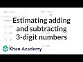 Estimation of Addition and Subtraction of Three-Digit Numbers