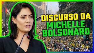 Discurso da Michelle Bolsonaro - Manifestação na Paulista pela Anistia - 06/04/25