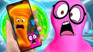 😱 Slick Slime Sam Trapped in a Gadget! 🛠️✨ Fun & Silly Adventure for Kids