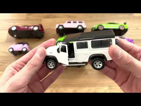Sports, SUVs, Sedan And Minivans From The Floor   4K Video