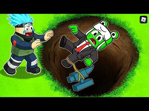 روبلوكس: ربطت خويي بأثقل وزن ورميته في حفرة ما لها نهاية! 😂 مع @OtakuG