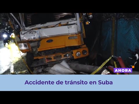 Se presentó un accidente de tránsito múltiple en Suba | Movilidad