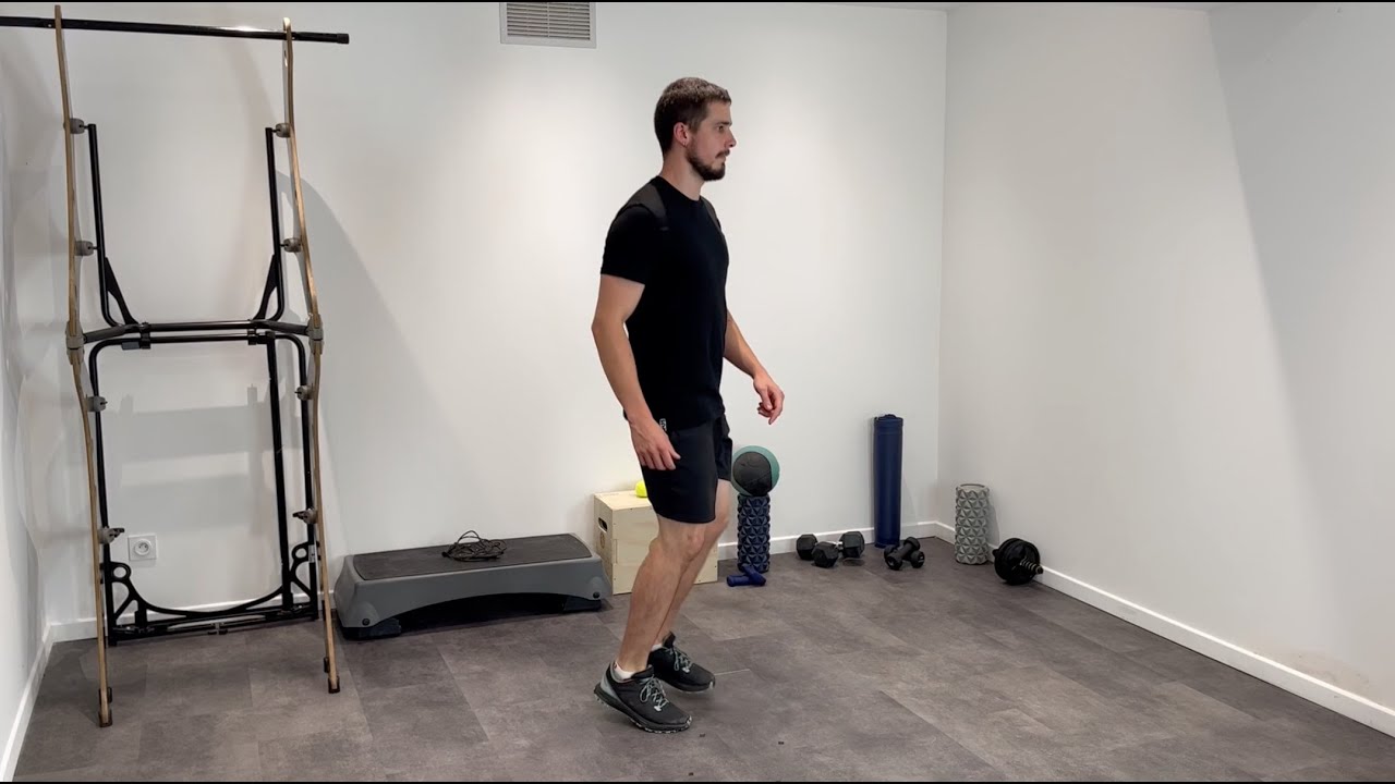 Single Leg Forward Backward Hops