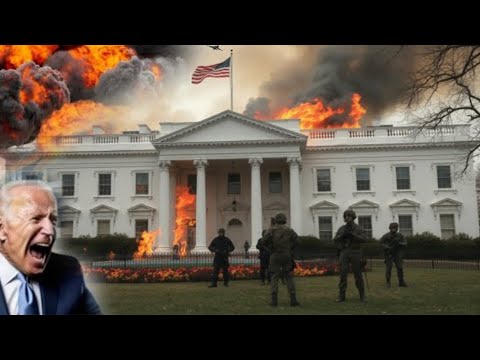 13 minutes ago! The US presidential palace in Washington was bombarded by Russian Yak-141 jets!