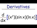 Derivatives and Product Rule Concepts