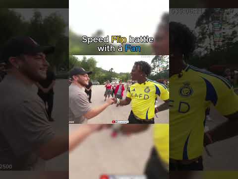 @IShowSpeed  EPIC Flip Battle With a Fan! 🤸‍♂️🔥