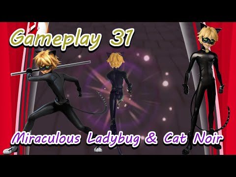 Miraculous Ladybug & Cat Noi‪r 🐞 Time To Battle, Run & Jump Gameplay 31 #Miraculous