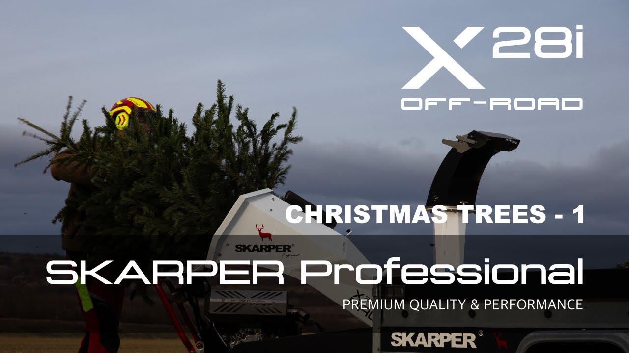 Cippatore / Biotrituratore X28i off-road | Biotrituratori / Cippatori SKARPER®