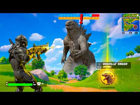 NEW Fortnite GODZILLA Boss Update