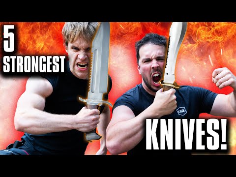 TOP 5 Knives you CAN'T Destroy... And are actually still good!