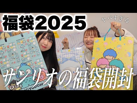 【開封の儀】売り切れ注意のサンリオ福袋がヤバすぎた〜〜〜‼️ハンギョドン,ゴロピカドン,シナモロール【パティズ 福袋 2025】