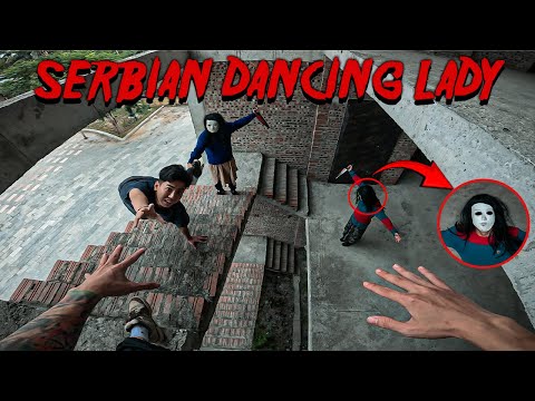 SERBIAN DANCING LADY IN REAL LIFE l PARKOUR POV ESCAPE ''Part 7.0'' (Horror Parkour POV Short)