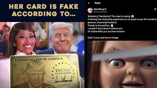 Nicki Minaj is Proof you will never be one of them... HER GOLD CARD IS FAKE..