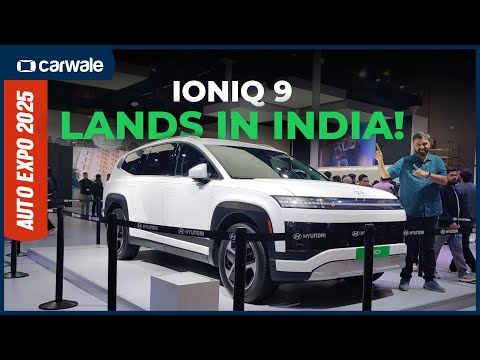 Hyundai Ioniq 9 | Tech-Packed Electric SUV! Bharat Mobility Expo 2025 Walkaround