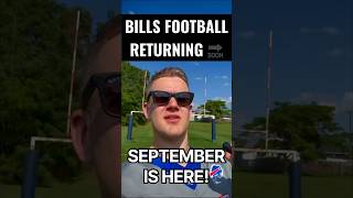 September is here… a new era of Buffalo Bills football is kicking off! #bills #nfl #football #shorts