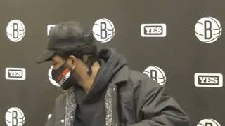 Kyrie Irving on remaining unvaccinated: ‘I’ve made my decision already and I’m standing on it.’