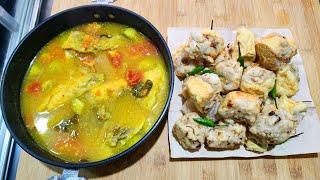 Bikin Tahu Aci dan Kepala Ikan Salmon Kuah Asam Pedas #live