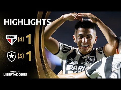 SÃO PAULO X BOTAFOGO | MELHORES MOMENTOS | CONMEBOL LIBERTADORES 2024