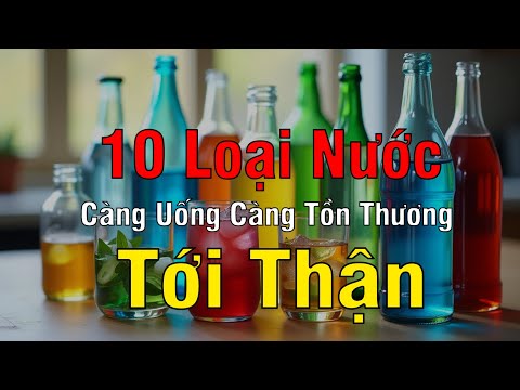 Top 10 loại nước càng uống càng tổn thương thận – bạn có đang dùng?