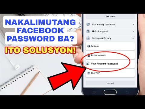 PAANO MAKITA ANG NAKALIMUTANG FACEBOOK PASSWORD? (2022) | How To See FACEBOOK Password