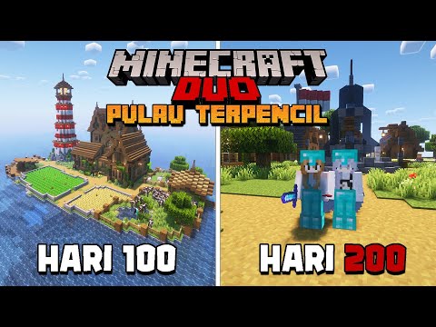 200 Hari di Minecraft PULAU TERPENCIL !!!