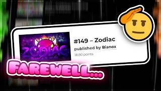 The End of Zodiac's 7 Year Legacy... | Geometry Dash News