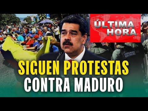 ULTIMO MINUTO🛑EN PICADA EL MANDATO DE NICOLAS MADURO EN VENEZUELA🚨UN PUEBLO QUE BUSCA LIBERTAD🛑