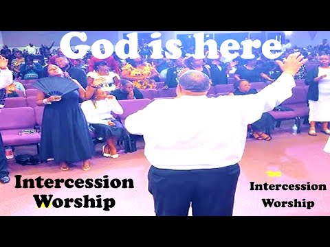 God is here (Intercession Worship) Oh come lay down the burden you have carried, in his sanctuary