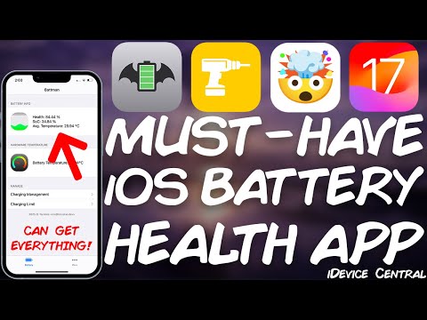 MUST-HAVE iOS Battery Health App! Can Get EVERYTHING About The Battery! (Battman)