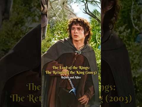 Before and After - The Lord of the Rings: The Return of the King (2003) #shorts #thelordoftherings
