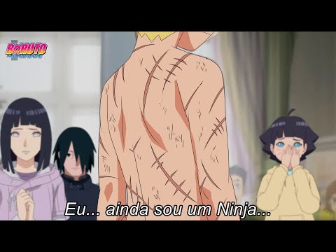 Boruto revela todas suas cicatrizes para Sasuke e Naruto - Boruto Shippuden