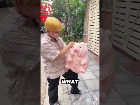 The Piggy Is Weird #bemorishow #shorts #capybara #teddybear