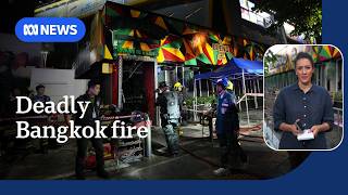 YouTube video thumbnail: At Least 27 Killed in Bangkok Bar Fire