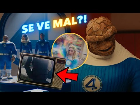 El Trailer de THE FANTASTIC FOUR: FIRST STEPS ¿Se ve mal?