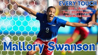 Mallory Swanson | Every Touch | USA v. Brazil | Paris 2024 Olympics | Gold Medal Match