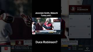 Duce Robinson NEEDS More Targets for FSU #cfb #fsu #collegefootball