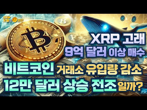 BTC 거래소 유입량, 10년 만에 최저 / XRP 고래, 9억 달러 이상 매수 [250626 다시 오늘의 코인] (김명현,권지영)