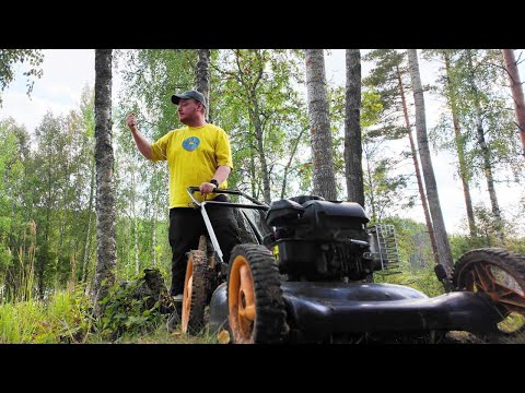 Laiskuudesta kärsii koko äijä - Mökkivlogi 2024