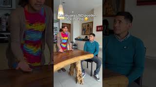 Las mujeres no pueden hacer esto 😂