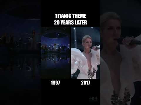 Titanic Theme 1997 vs 2017 (20 YEARS LATER) | #titanic #celinedion #myheartwillgoon #90s #thenvsnow