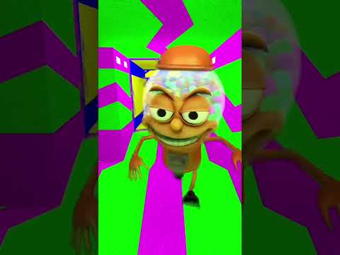 Chainsaw Tree Scares Chicleteira Bicicleteira ? #shorts