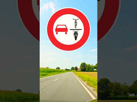 Neues Überholverbots Schild - Die wenigsten kennen es #fahrschule #automobile #führerschein #auto