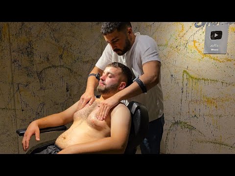 “The Most Relaxing ASMR Barber Experience of 2025! Shave + Facial + Head Massage 💈💤”