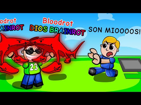 ROBÉ los BRAINROT DIOS BLOODROT de Roba un Brainrot! (Roblox Steal a Brainrot)