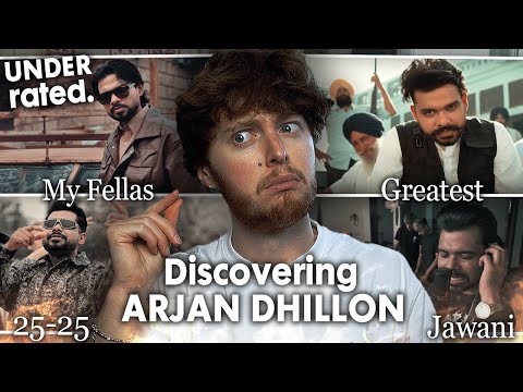 DISCOVERING ARJAN DHILLON! (Greatest, My Fellas, Jawani, 25-25 | Reaction)