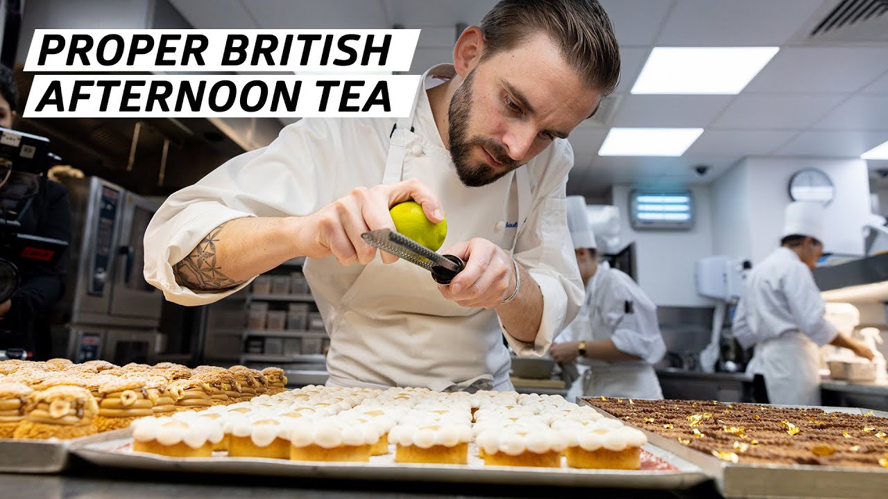 How a 5-Star London Hotel Prepares the Most Iconic Afternoon Tea Service Clocking In
