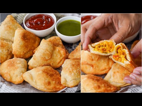 Garma Garam Egg Aloo Samosa !! Better Than Any Street Food | Instant Aloo Egg Samosa Recipe